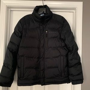 Men’s Columbia Omni-Shield Black Puffer Coat